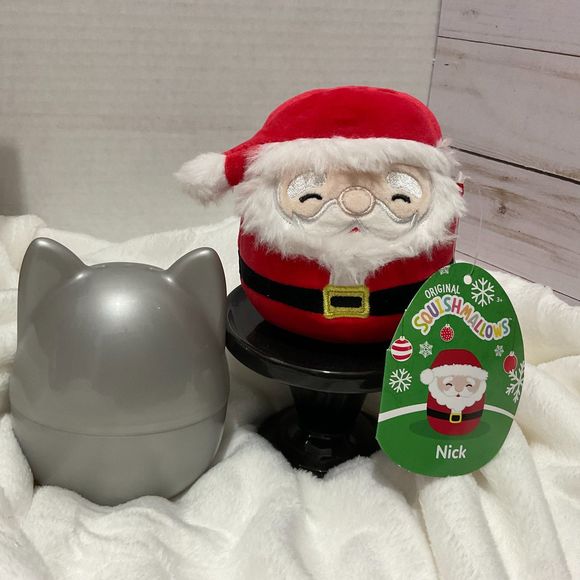 Squishmallows 4" Blind Holiday Capsules Little Plush ~Nick Santa Claus - Picture 1 of 1